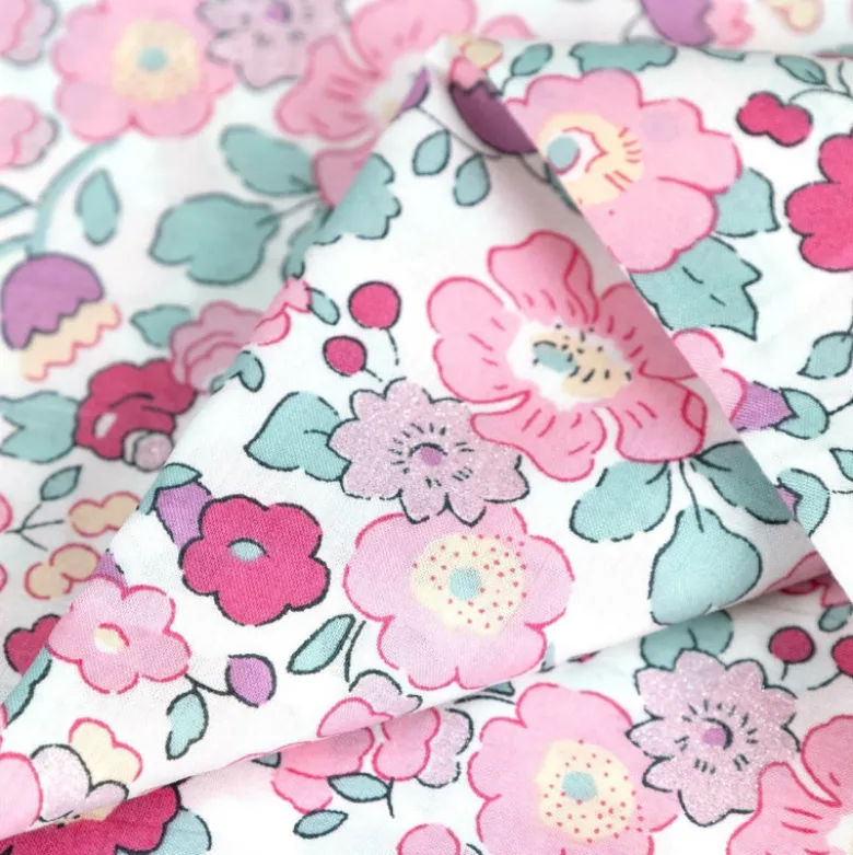 Tissu Liberty collection Betsy Pétale Irisé - OEKO TEX