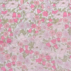 Tissu Liberty collection Poppy Métallic Rose - OEKO TEX