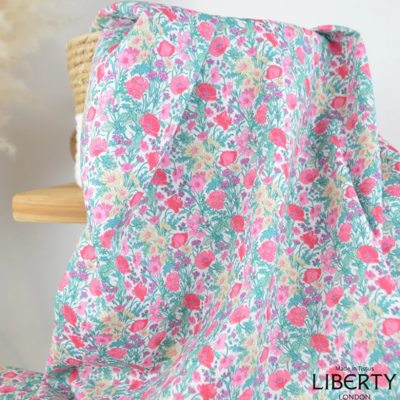 Tissu Liberty Florence May rose - OEKO TEX