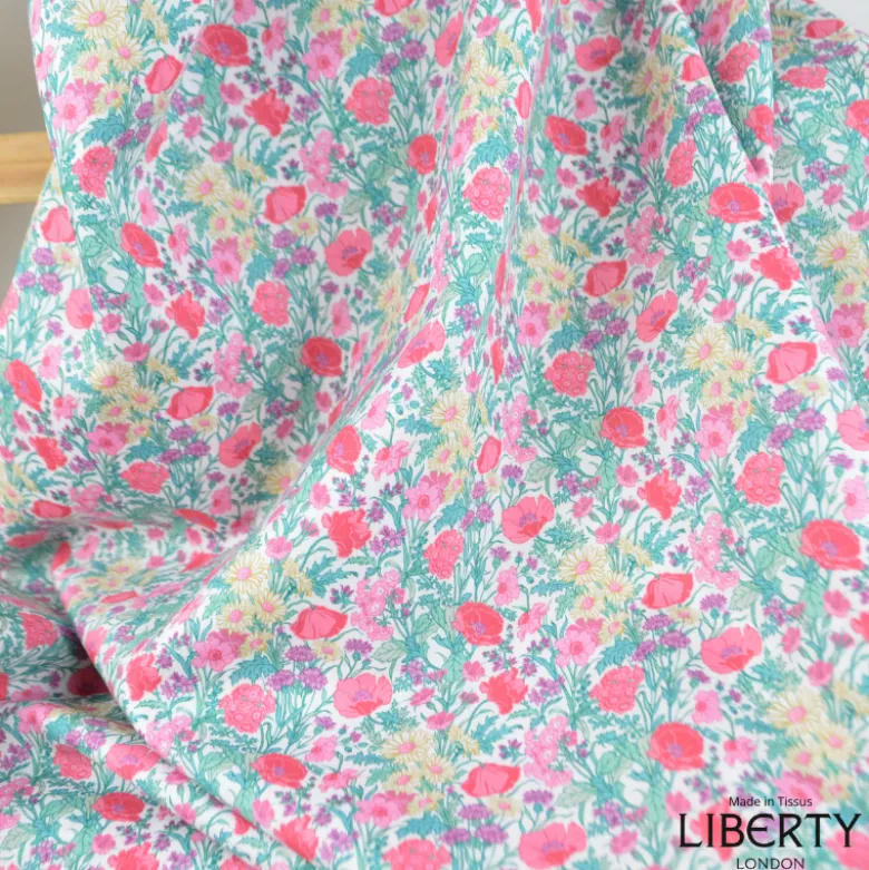 Tissu Liberty Florence May rose - OEKO TEX