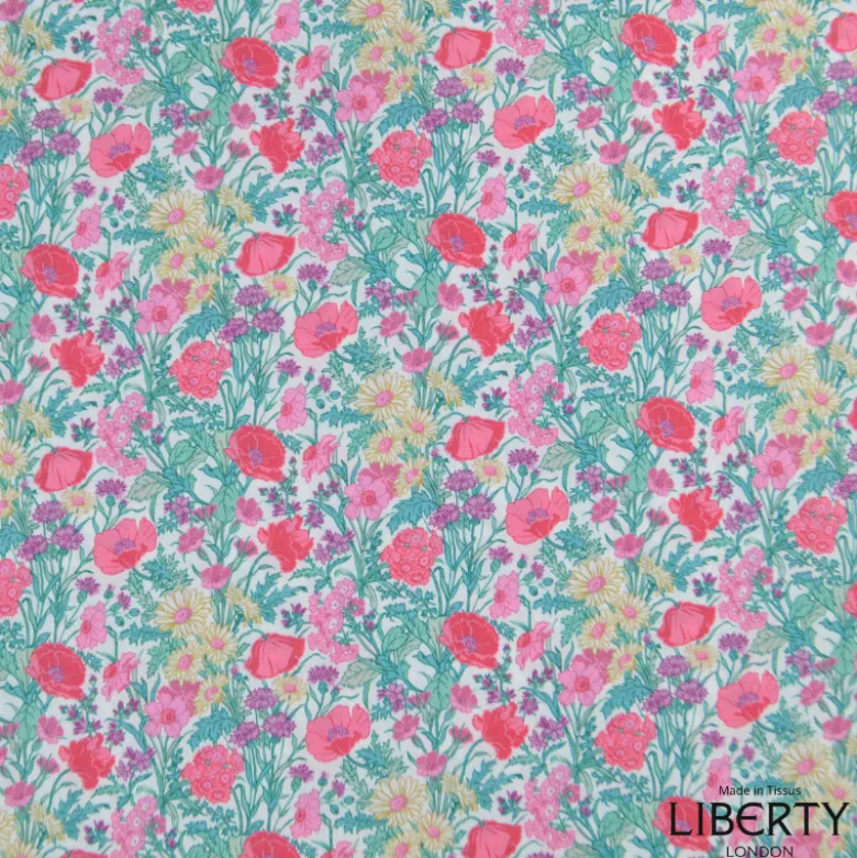 Tissu Liberty Florence May rose - OEKO TEX