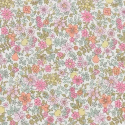 Tissu Liberty Fruit Punch fleurs coloris A - OEKO TEX