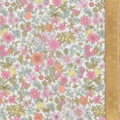 Tissu Liberty Fruit Punch fleurs coloris A - OEKO TEX