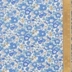 Tissu Liberty New Betsy Ann Bleu - OEKO TEX