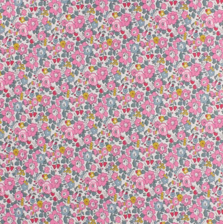 Tissu Liberty New Betsy Ann Pivoine - OEKO TEX