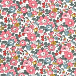Tissu Liberty New Betsy Ann Pivoine - OEKO TEX