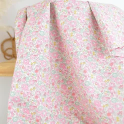 Tissu Liberty New Betsy Ann Sweet Pink - OEKO TEX