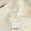 Tissu Liberty New Betsy Ann Vert d'eau - OEKO TEX