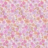 Tissu Liberty Organic Betty Bea fleurs Lilas - OEKO TEX