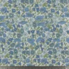 Tissu Liberty Poppy and Daisy bleu - OEKO TEX