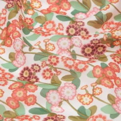 Tissu Liberty Primula Park fleurs Roses - OEKO TEX