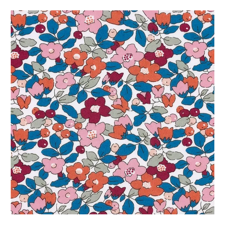 Tissu Liberty Tana Lawn - Betsy Berry - Rose Eglantier