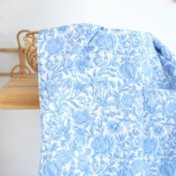 Tissu Liberty Tana Lawn - Sambourne - Bleu Perle