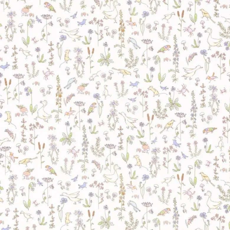 Tissu Liberty Tana Lawn - Theo - Soft Pastel