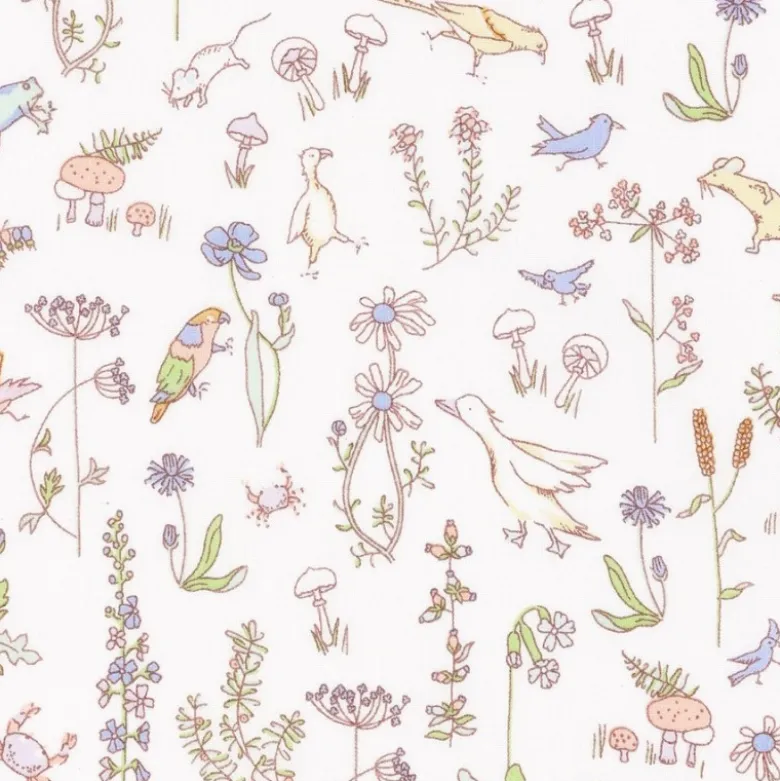 Tissu Liberty Tana Lawn - Theo - Soft Pastel