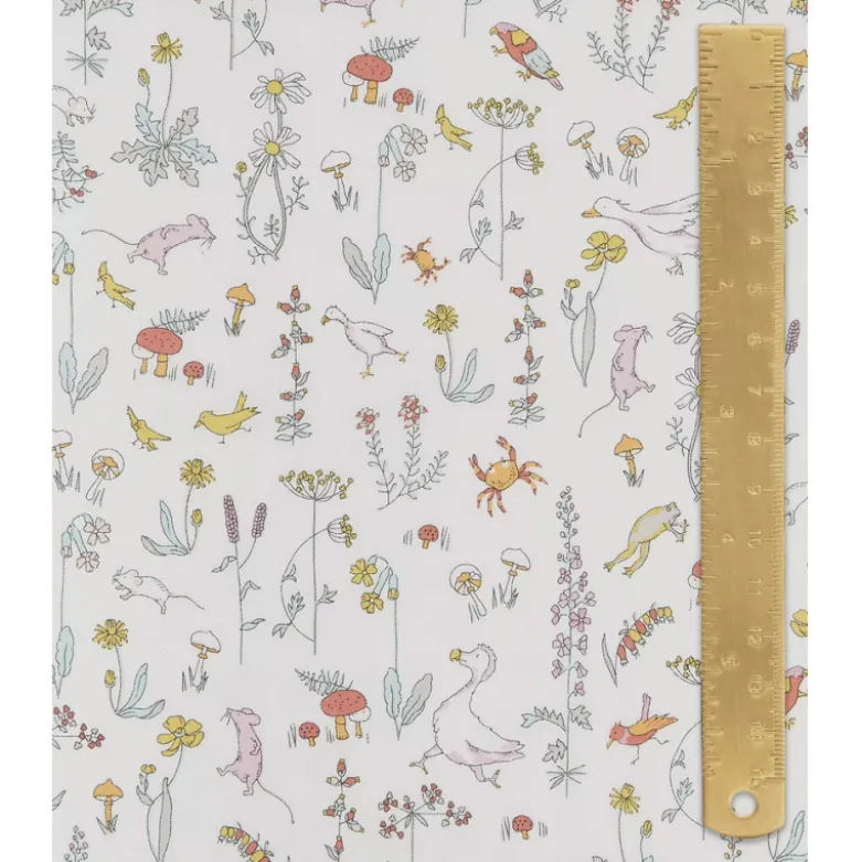 Tissu Liberty Theo Pastel Tana Lawn - OEKO TEX