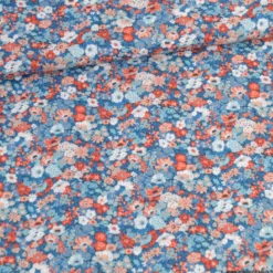 Tissu Liberty Thorpe Hill B bleu - OEKO TEX