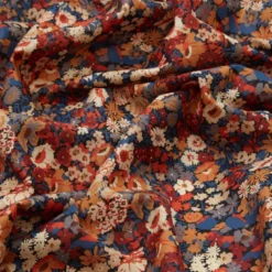 Tissu Liberty Thorpe Rouille - OEKO TEX