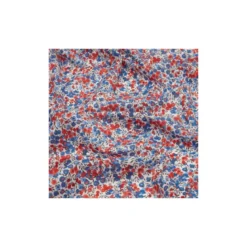 Tissu Liberty Wiltshire Rouge et Bleu - OEKO TEX