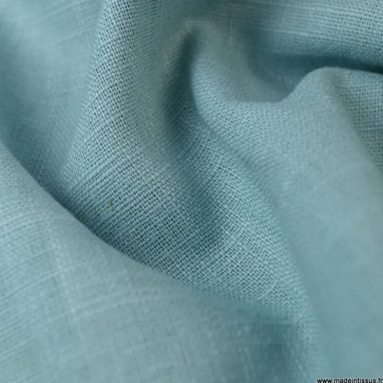 Tissu Lin coloris Céladon