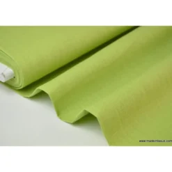 Tissu Lin fenouil pour confection