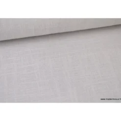 Tissu Lin GRIS PERLE