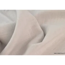 Tissu Lin GRIS PERLE