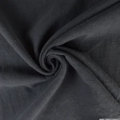 Tissu Lin Lavé gris bleuté