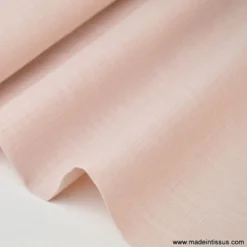 Tissu Linrose poudré pour confection