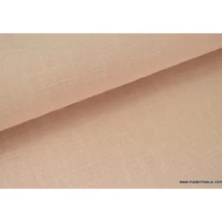Tissu Linrose poudré pour confection