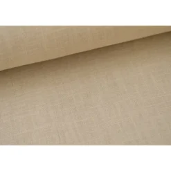 Tissu Lin uni Beige