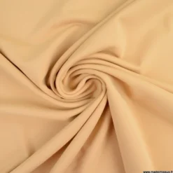 Tissu lycra spécial maillot de bain coloris beige
