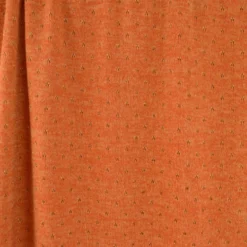 Tissu maille ajouré Lurex coloris Rouille