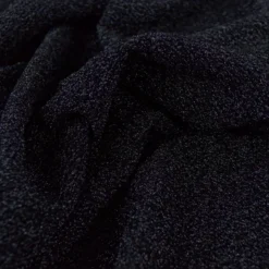 Tissu maille pailleté Aurora noir