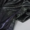 Tissu maille pailleté Shiny Noir argenté