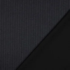 Tissu maille rayures - bleu - Jersey Milano - OEKO TEX