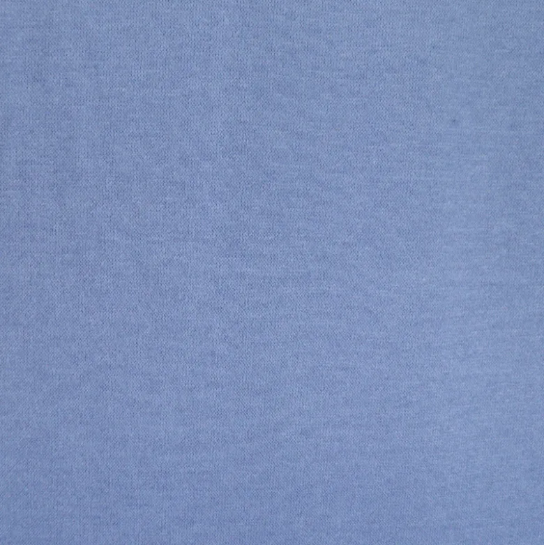 Tissu maille tricot coloris Bleu Denim