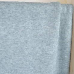 Tissu maille tricot coloris céladon chiné