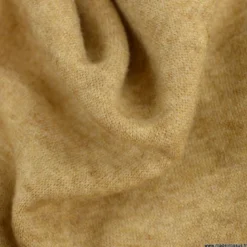 Tissu maille tricot coloris Camel
