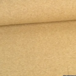 Tissu maille tricot coloris Camel