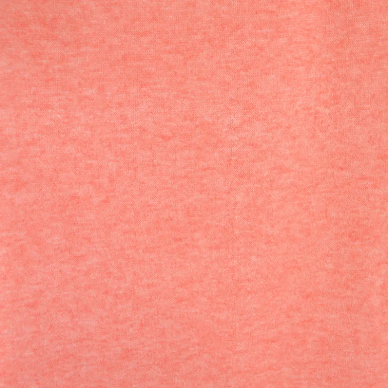 Tissu maille tricot coloris Corail