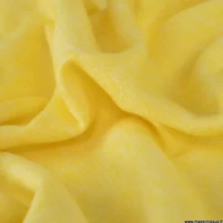 Tissu maille viscose fine - Vanille