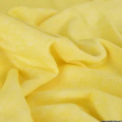 Tissu maille viscose fine - Vanille