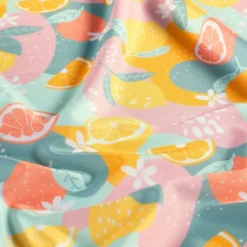 Tissu maillot de bain motif fruits - OEKO TEX