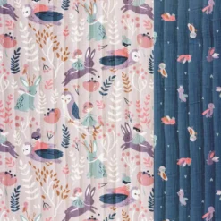 Tissu Matelassé coton - Fée des Bois et Pepille - OEKO TEX