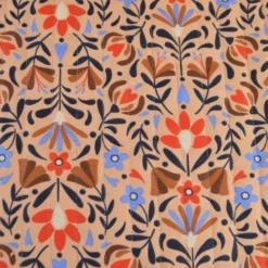 Tissu Matelassé coton Vertical Lafleur et Gerard - fleurs et graphique