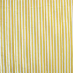 Tissu Matelassé coton Vertical Odalie et Edouard jaune