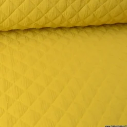 Tissu Matelassé Double Gaze OEKO TEX - Moutarde