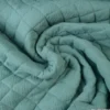Tissu Matelassé Double Gaze OEKO TEX - Eucalyptus