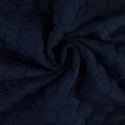 Tissu matelassé losange Silvio coloris bleu marine